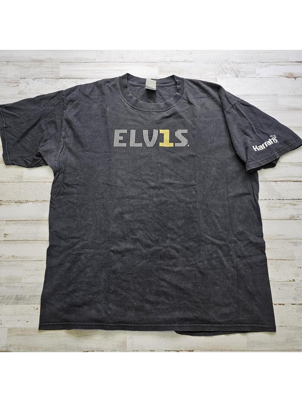 Vintage 2000 Before There Was Elvis There Was Nothing Double Sides Harrahs XL - Picture 2 of 7